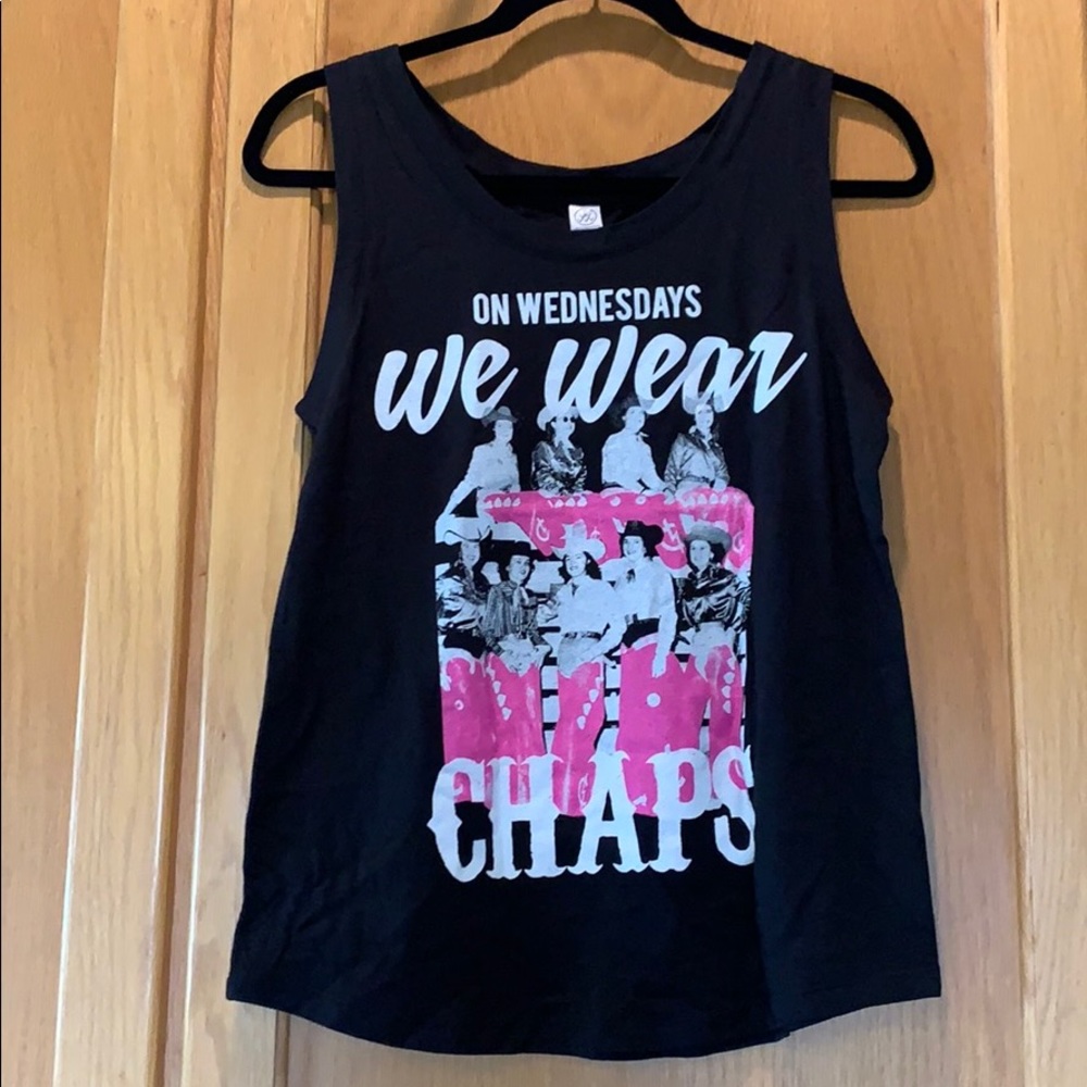 Western graphic tank top